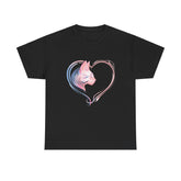 Unisex Heavy Cotton Siamese Cat Tee